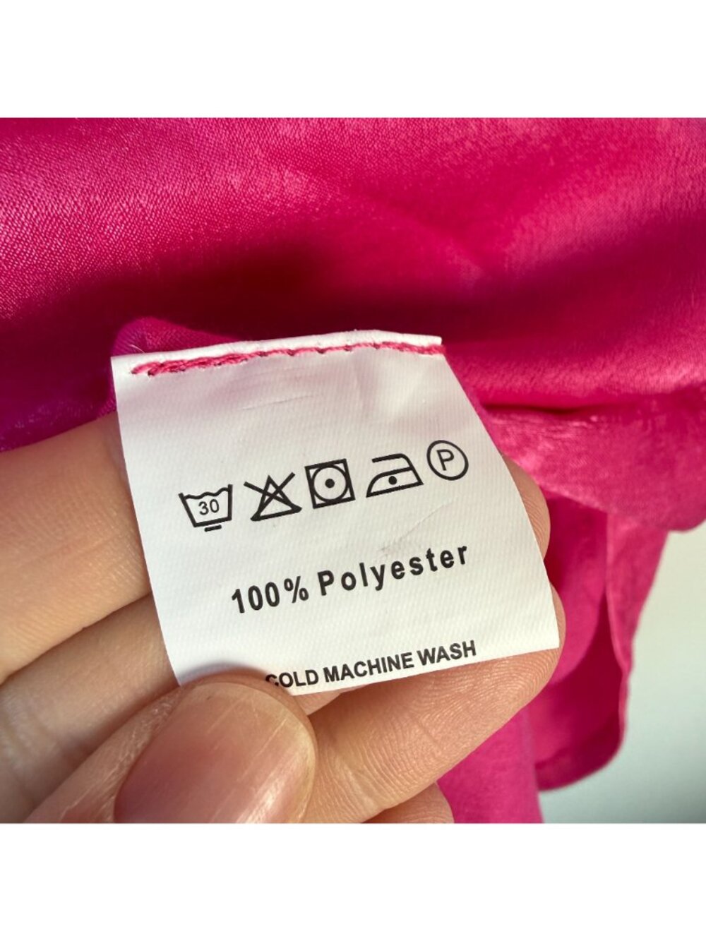 PEPPERMAYO Audrey Vintage Slip Dress NWT Satin Magenta Size US 2 Party - Picture 10 of 11